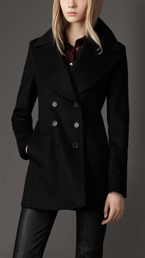 cashmere pea coat women